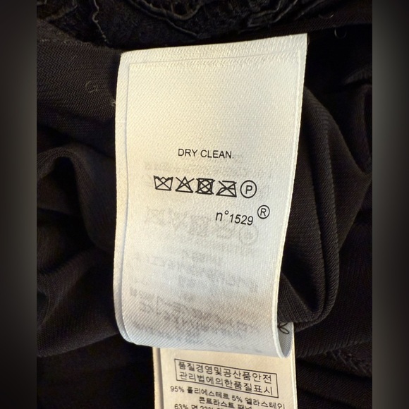 Ralph Lauren Black with lace detail fitted dress Size 12 - Picture 5 of 11